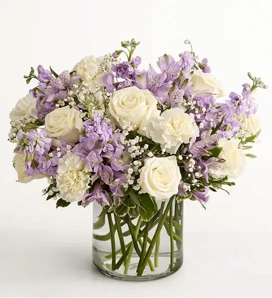 Loving Sentiments™ Lavender & White